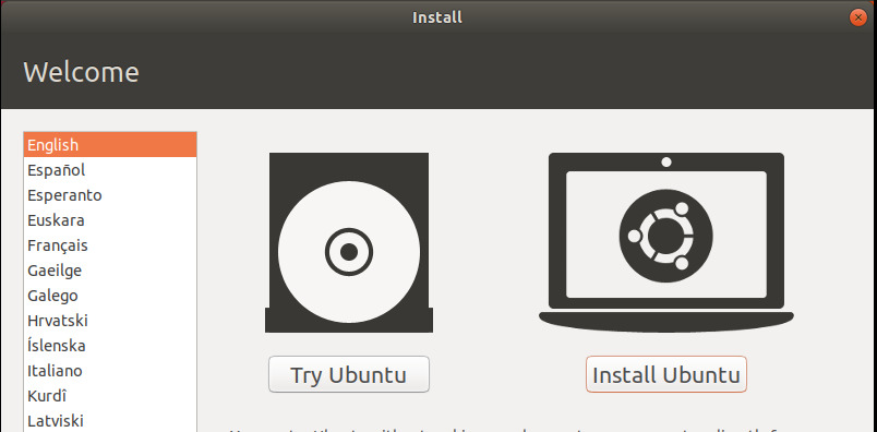 how to install linux on blank hard drive
